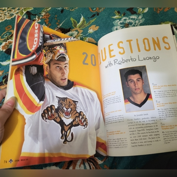 Vintage 2002 Hockey Magazine - Picture 2 of 3